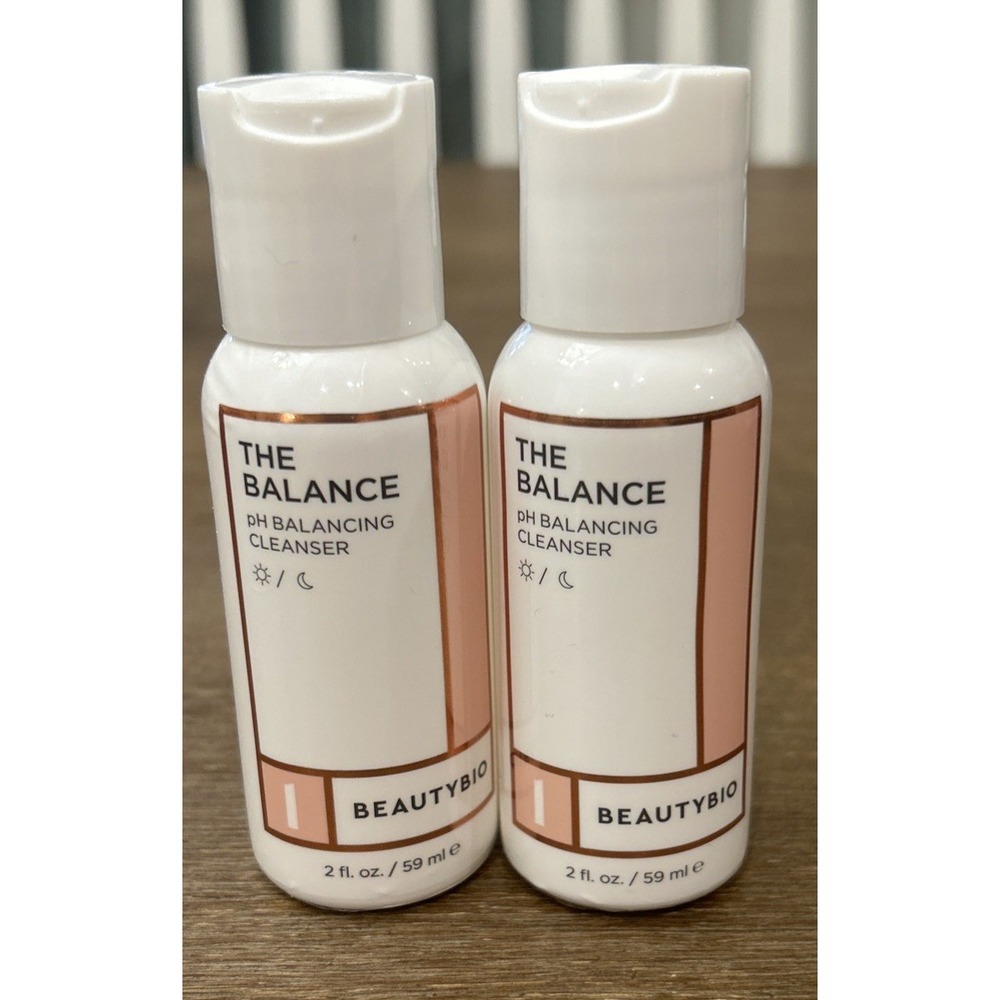 Set of 2 Beautybio The Balance PH Cleanser -2 oz / 59Ml- No Box